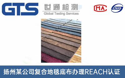復(fù)合地毯底布REACH認(rèn)證